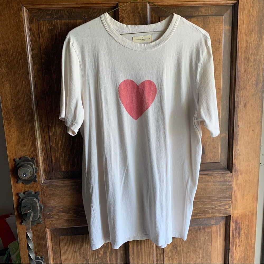 Imogene and Willie 100% cotton Heart T-Shirt